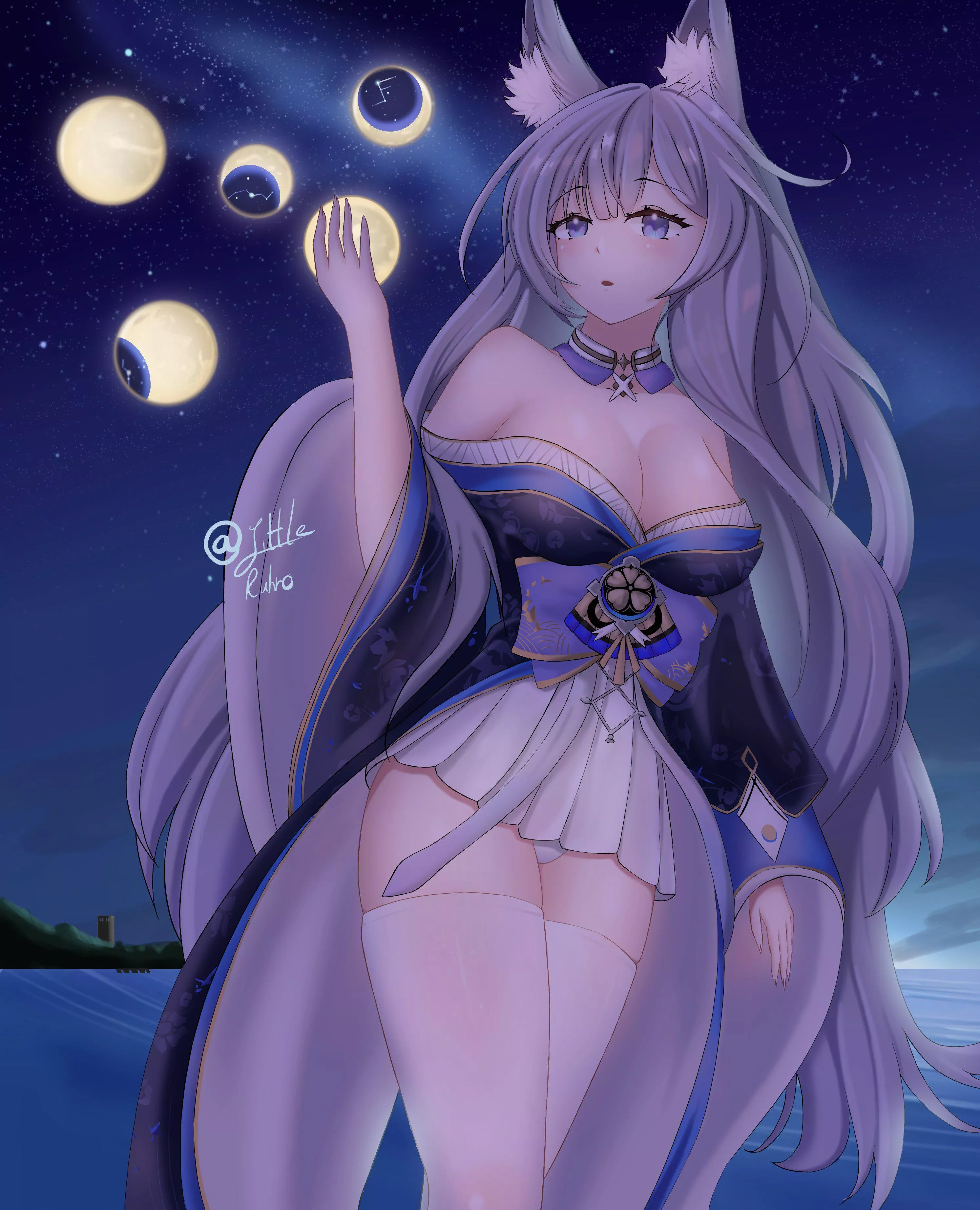 Shinano at night (Azur Lane)