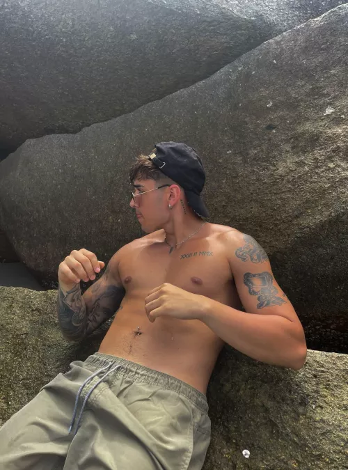 These abs are begging to be licked