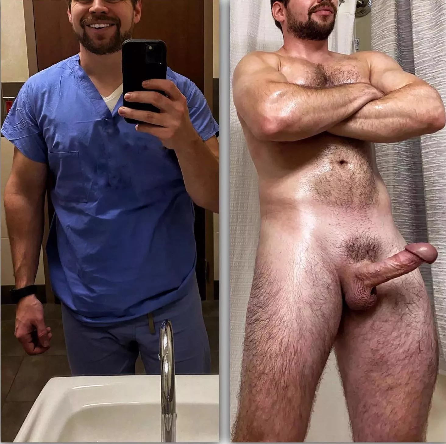 Work clothes vs no clothes 