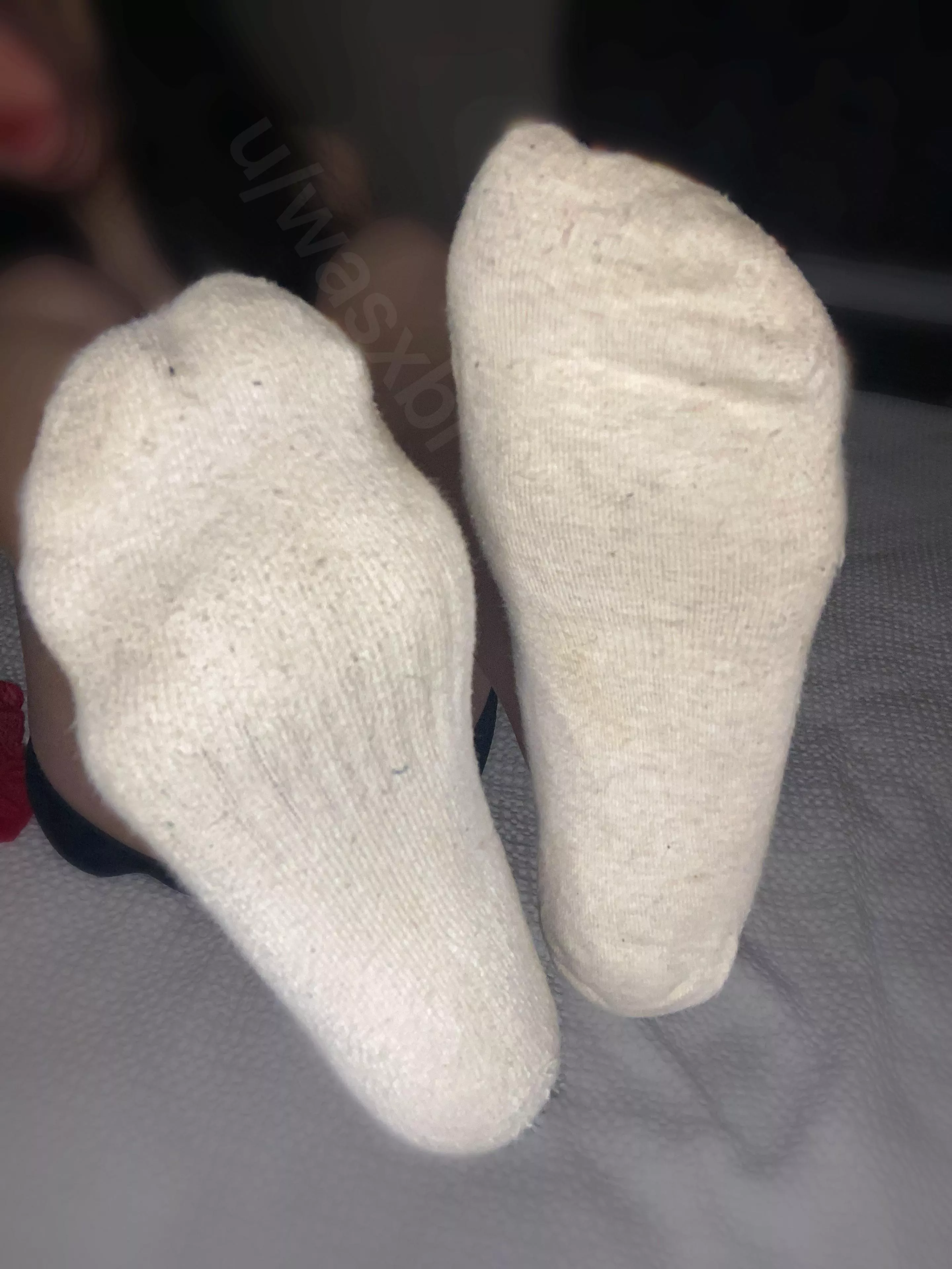 Been wearing these for a month straight. Would you give them a cleaning? 👅 