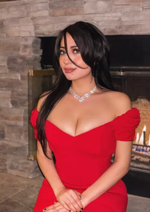 Maybe I should wear this dress more often! 