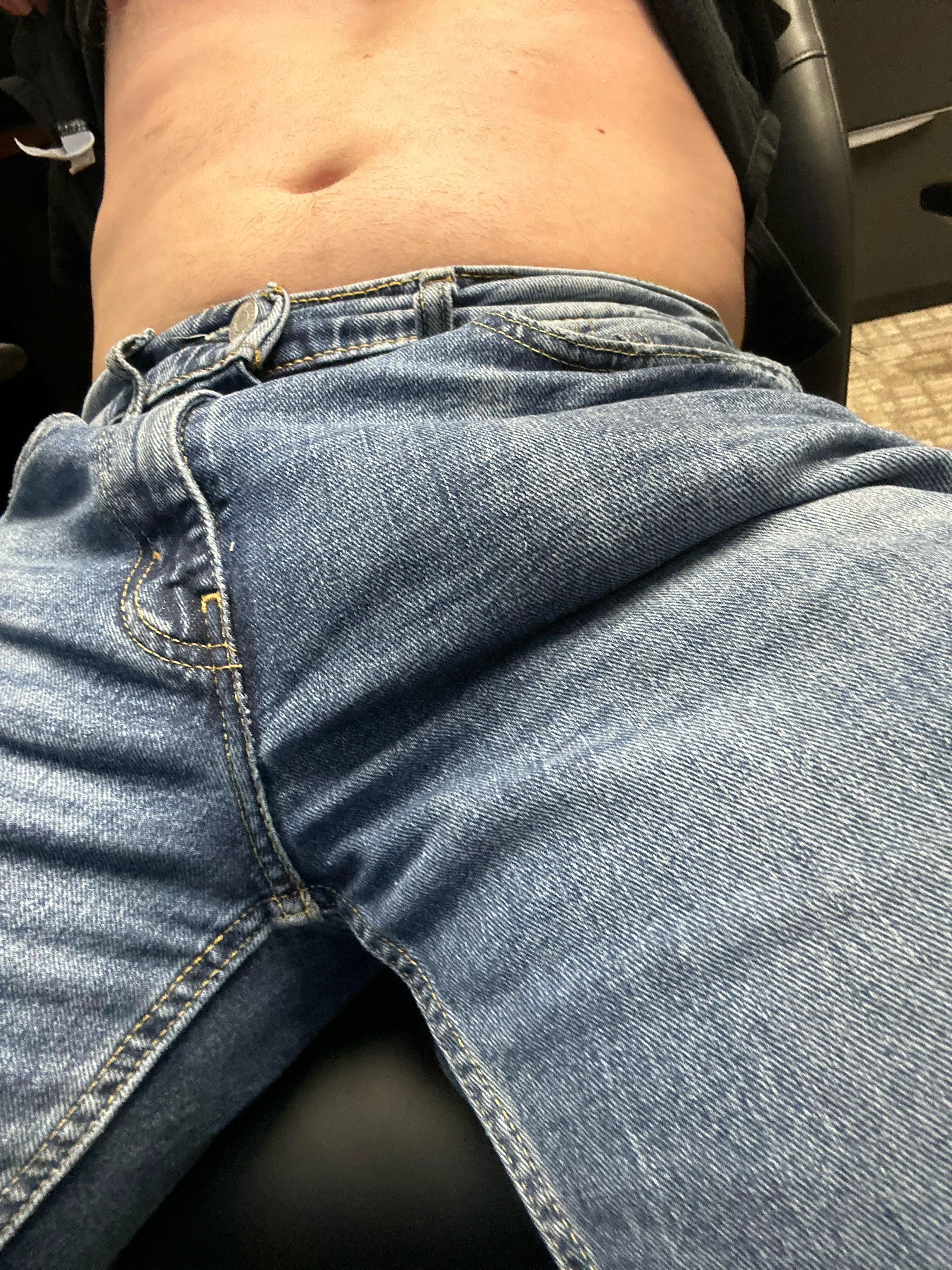 Plain clothes day=better bulge🤪