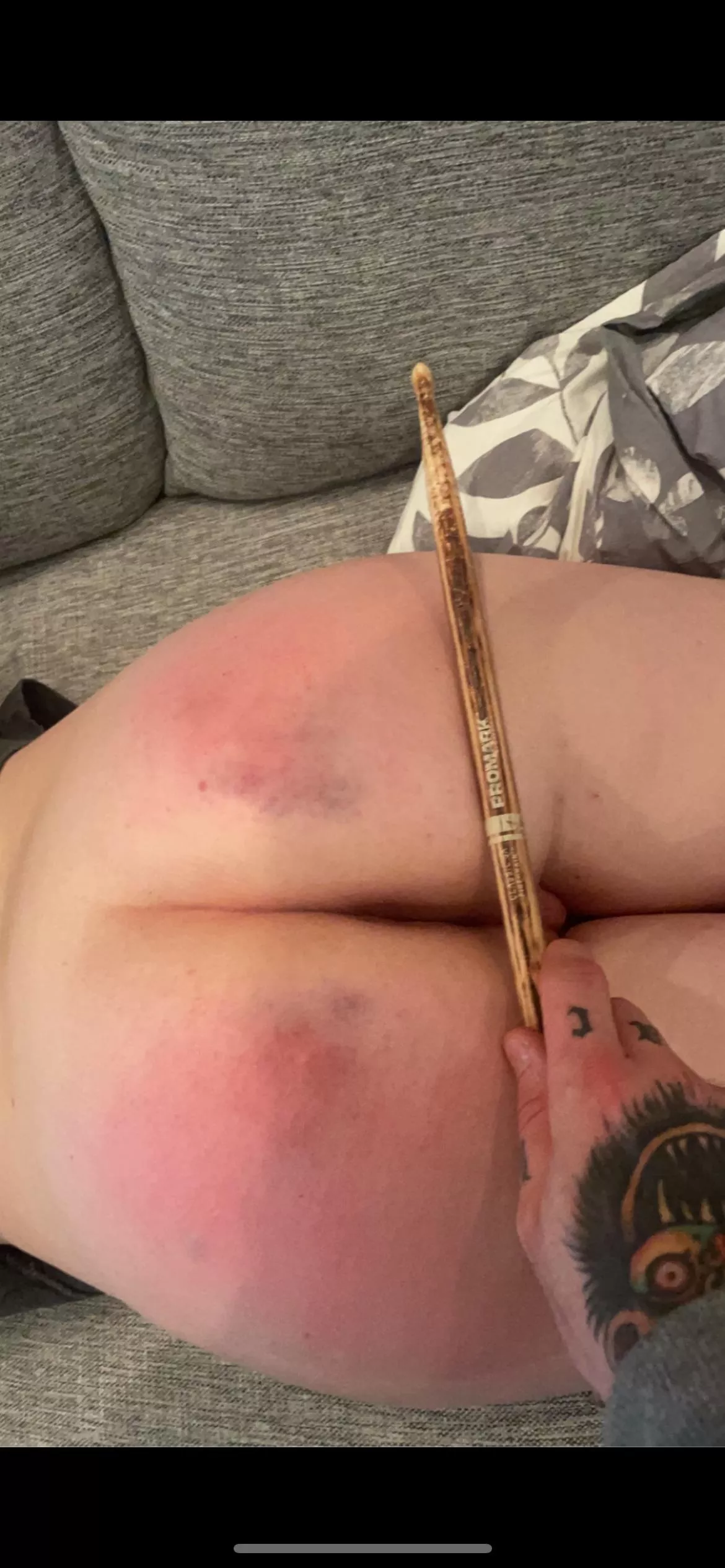 She loves the drumstick