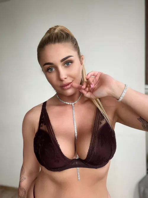 Slightly tanned and mischievous 