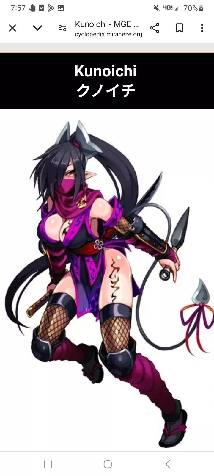 Artist:kenkou cross. Kunoichi. Smash or pass?