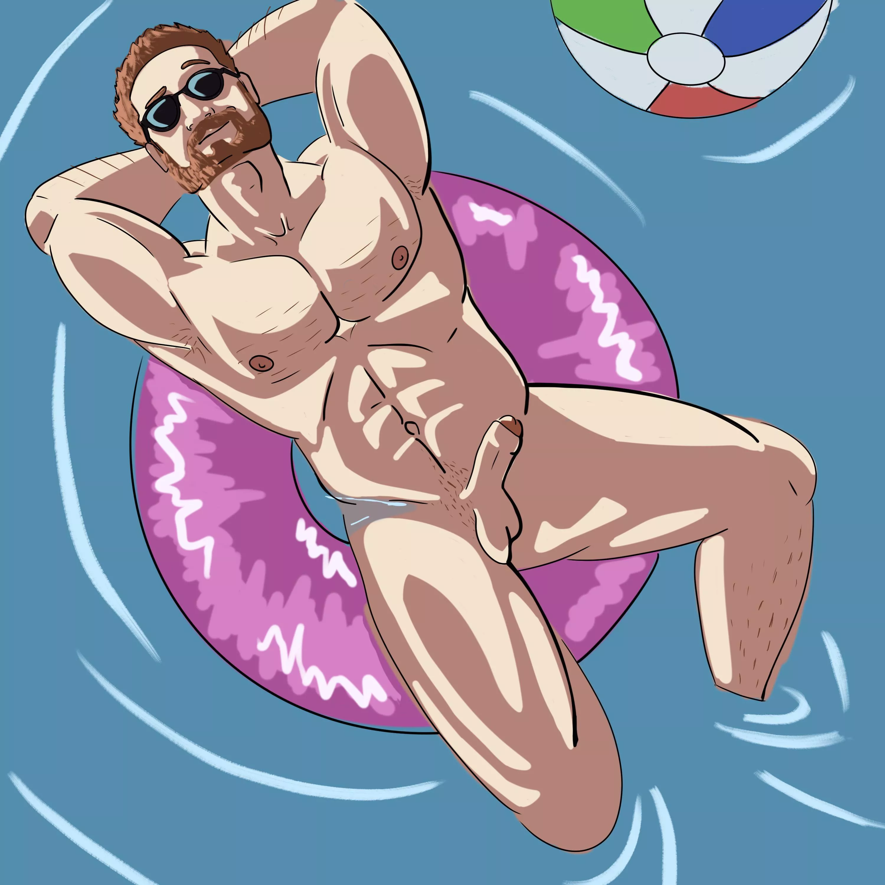 Beach day (artist: me)