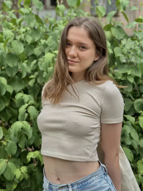 I feel great without bra