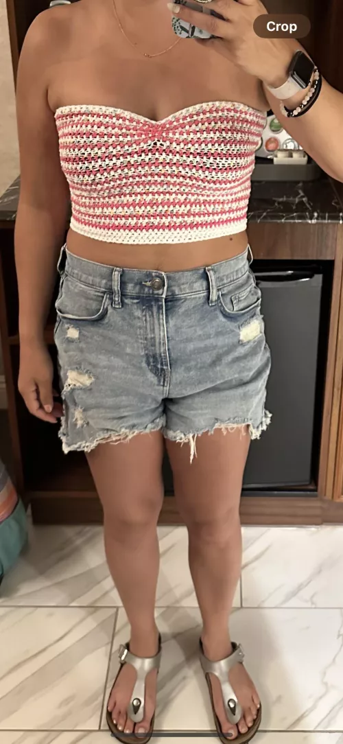 Loving my new top!  (F)