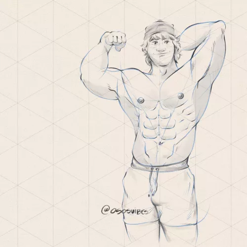 My attempt to draw Kristoff