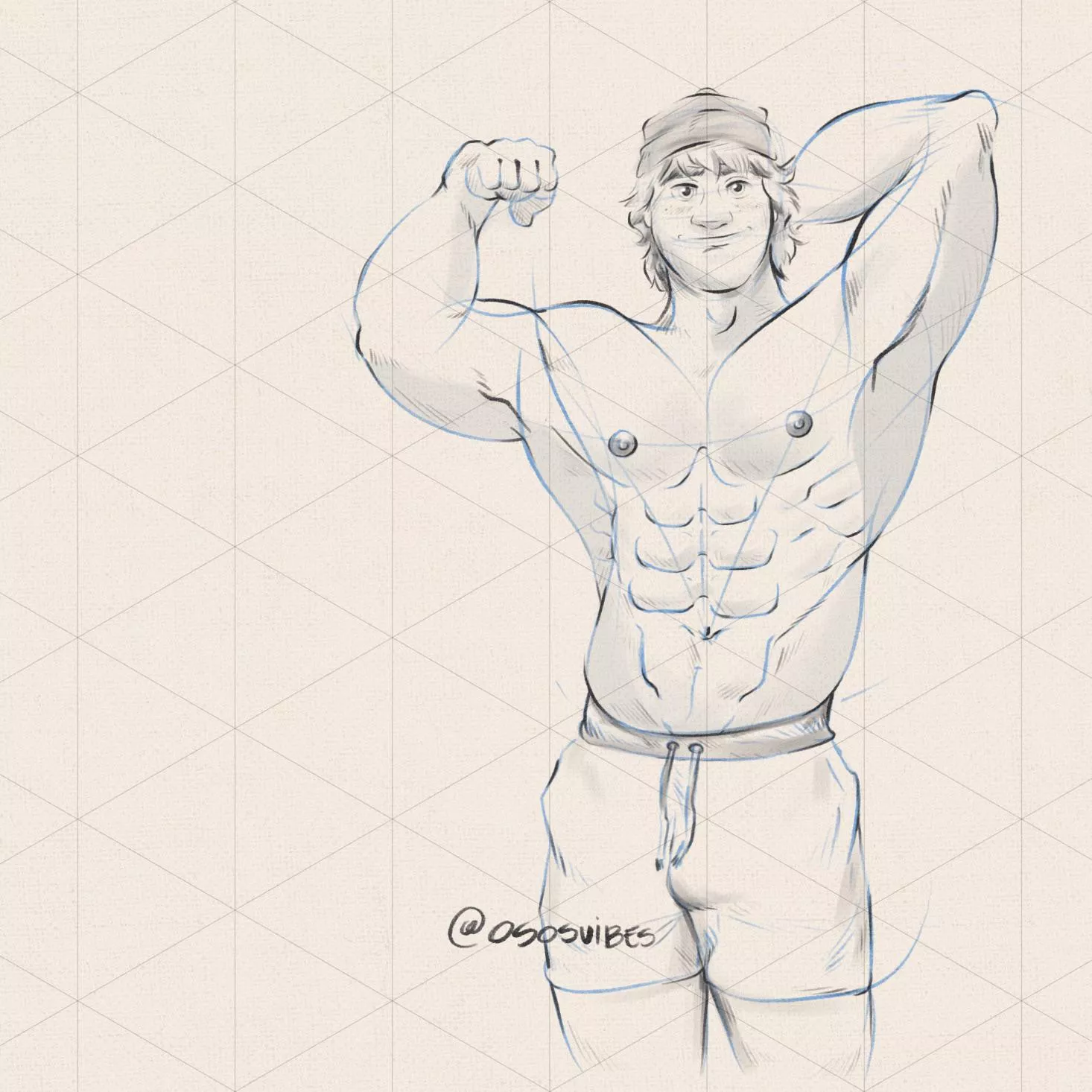 My attempt to draw Kristoff