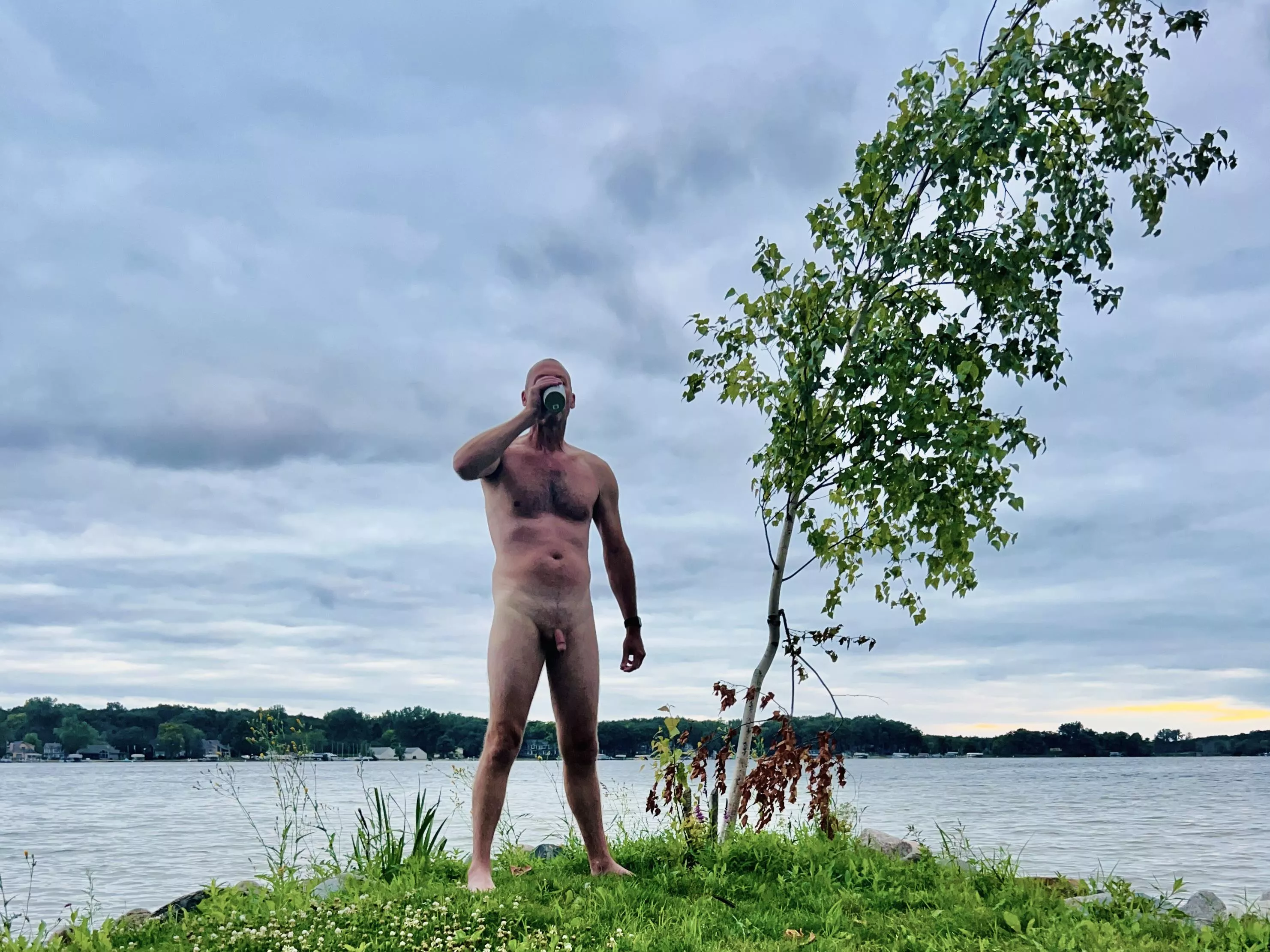 naked in nature. happy weekend CGW