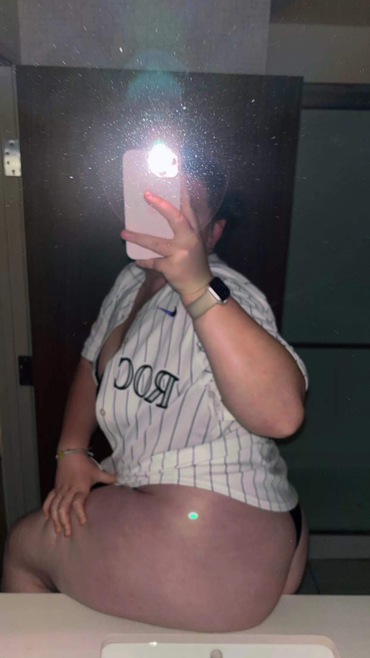 Out of town for the night…and horny af