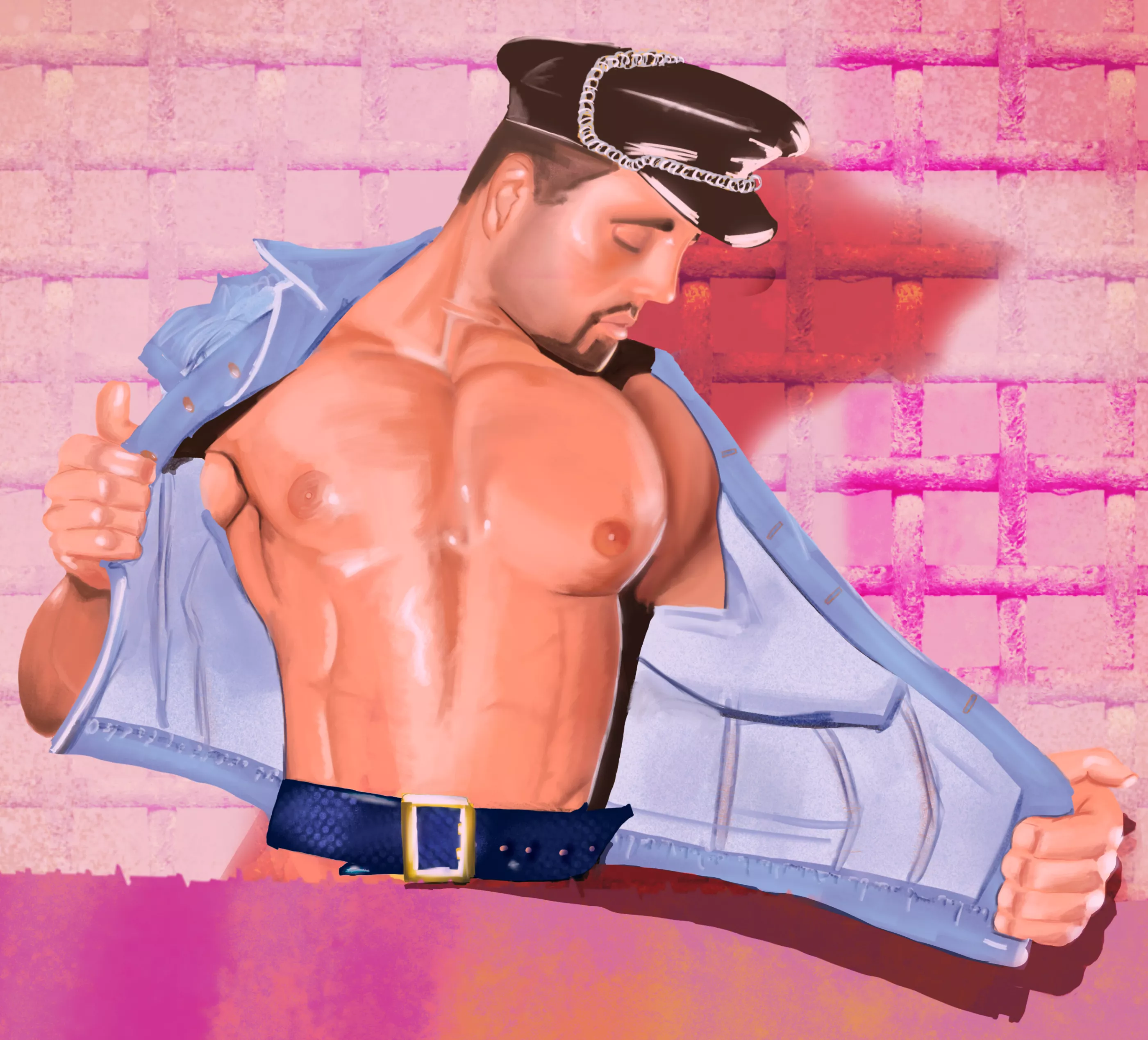 Topic: Biker (Art by me)