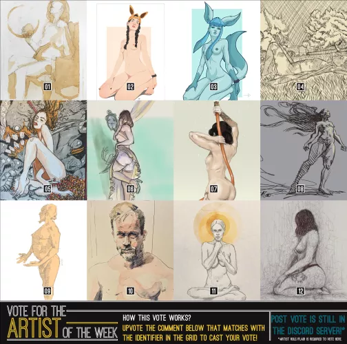 ¡¡Vote for the Artwork & Post of the week!! 