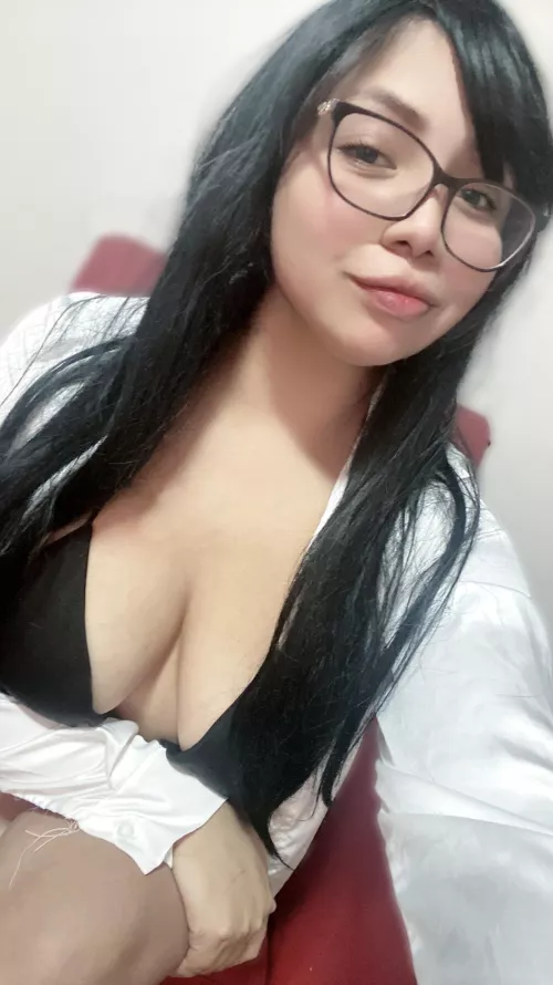 Wanna play with my tits?