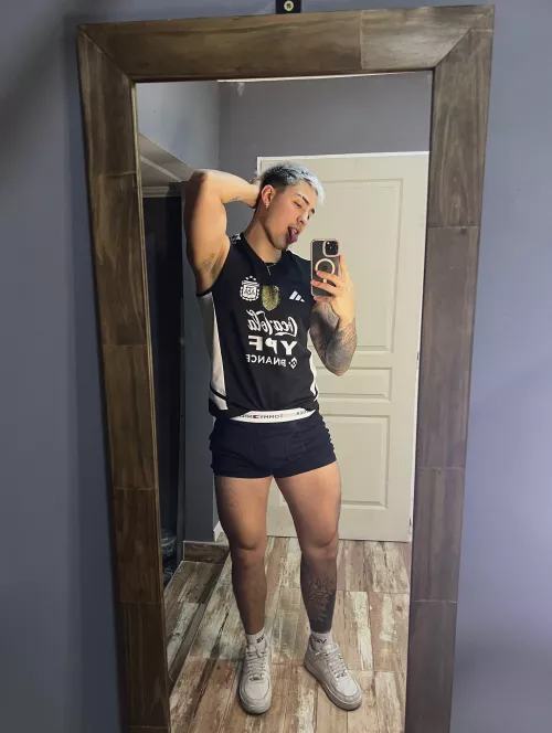 Want to bury your face in my stinky armpits?