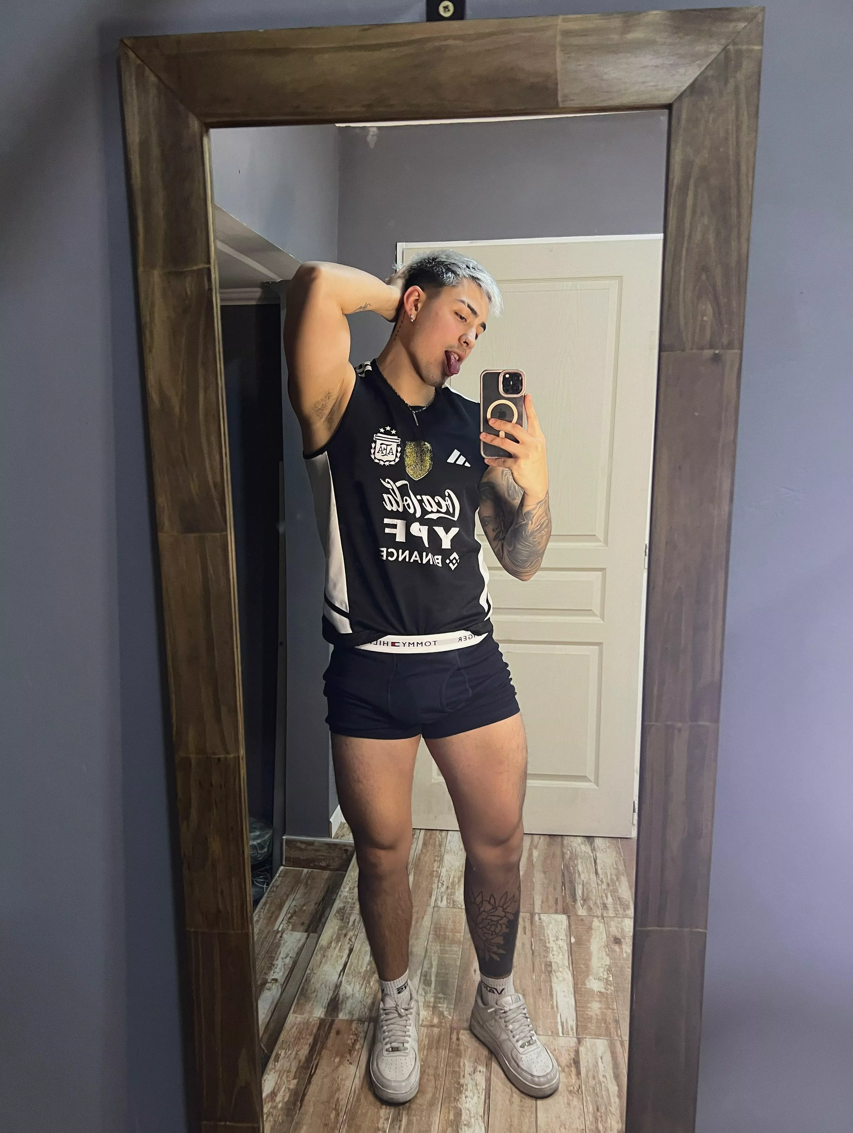 Want to bury your face in my stinky armpits?