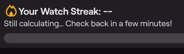 Why does my watch streak say this? 