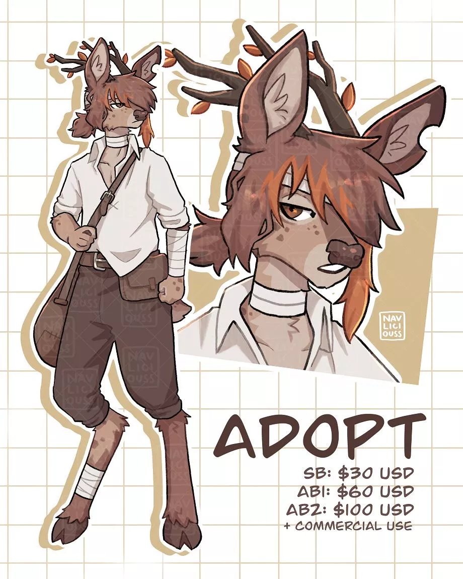 [Adopt] Deer Auction 🍂 Info in the comments
