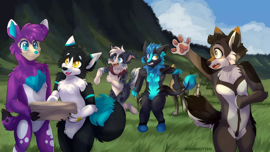 Are those... DINOSAURS?!?! 🐾 | [Commission]