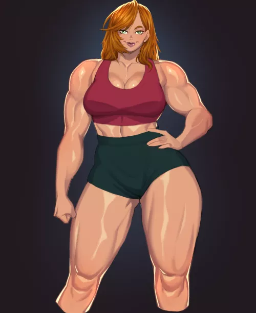 Buff Girl [DrakkaiArt]