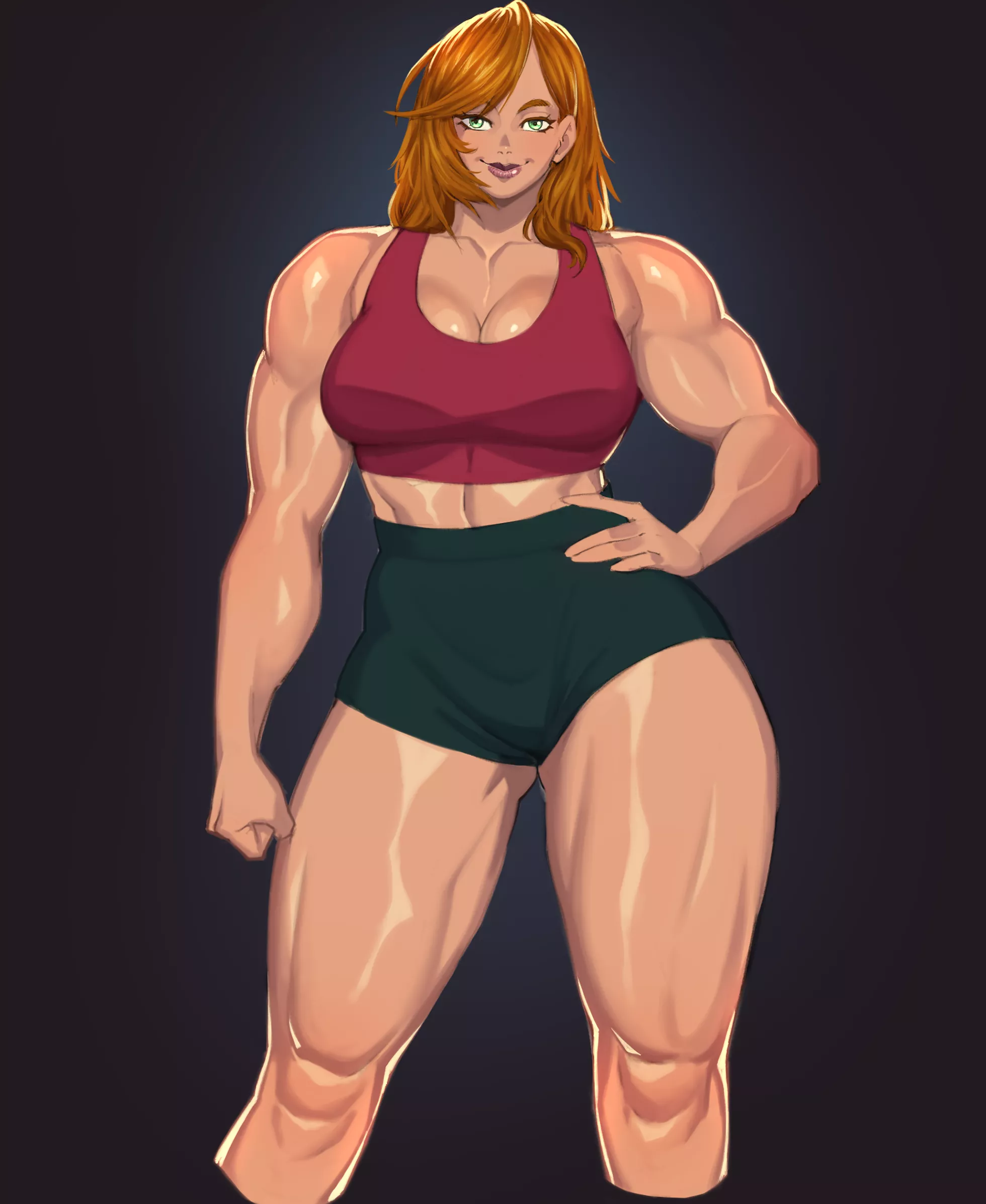Buff Girl [DrakkaiArt]