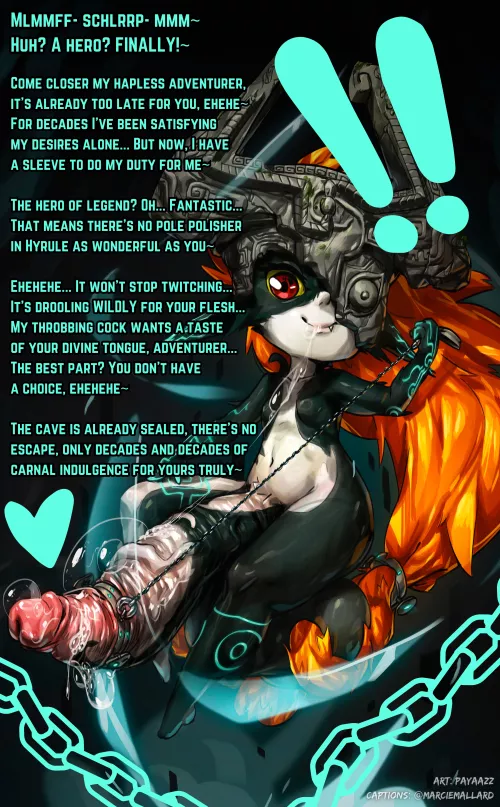 Cum slave of the cave~ [Futanari] [Shortstack] [Autofellatio] [Saliva] [Noncon] [Slave] [Trapped] [Credits in Caption]