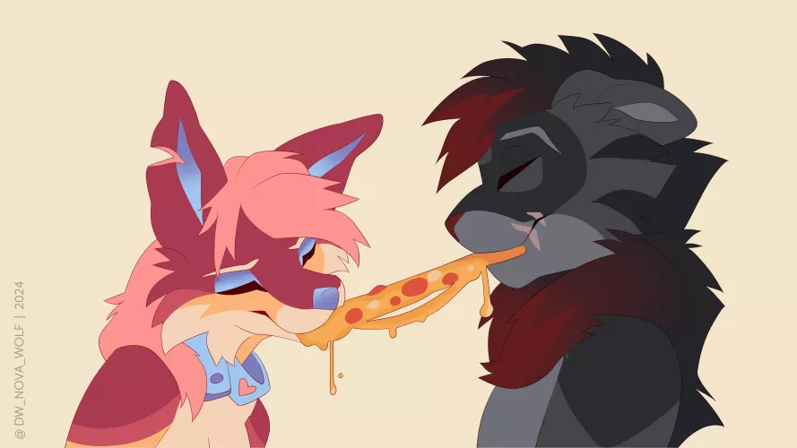 Food is better when shared (Art by me, DM for comms)