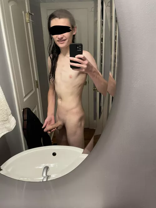 Freshly shaved and ready to misbehave :3 