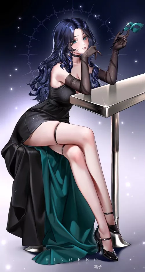 Glittered Dress [Artist's Original]