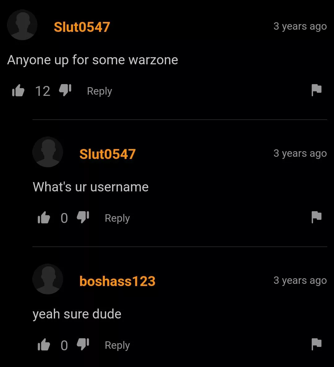 I'd be down for some Warzone