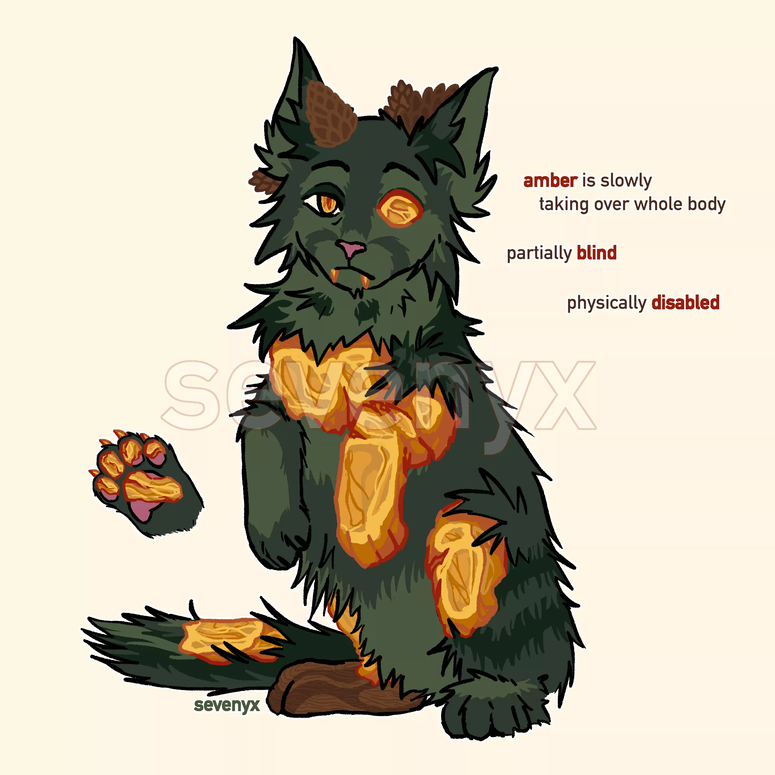 made a new adopt design! advice appreciated ^^