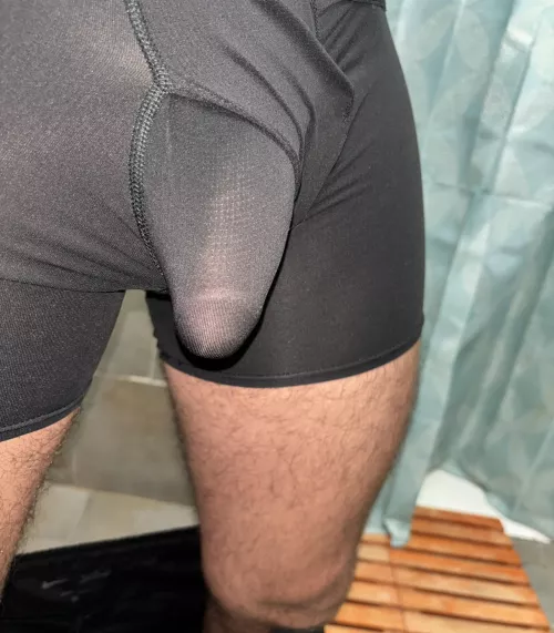 Mid workout bulge…