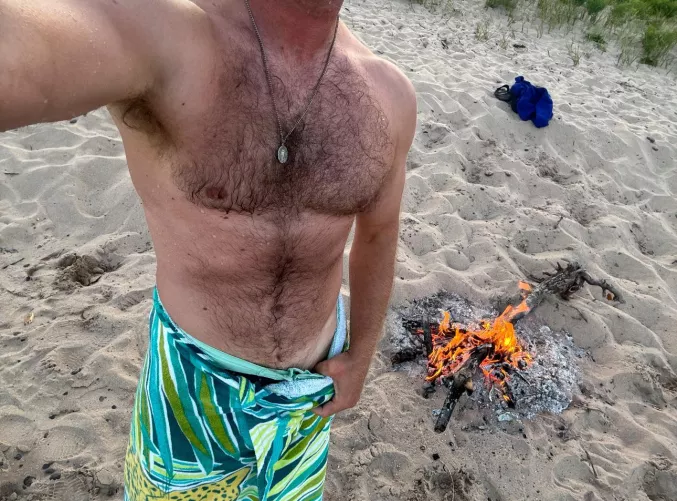 Things heated up last night after taking this pic…