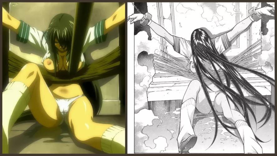 Unchou Kan-u, Anime vs Manga