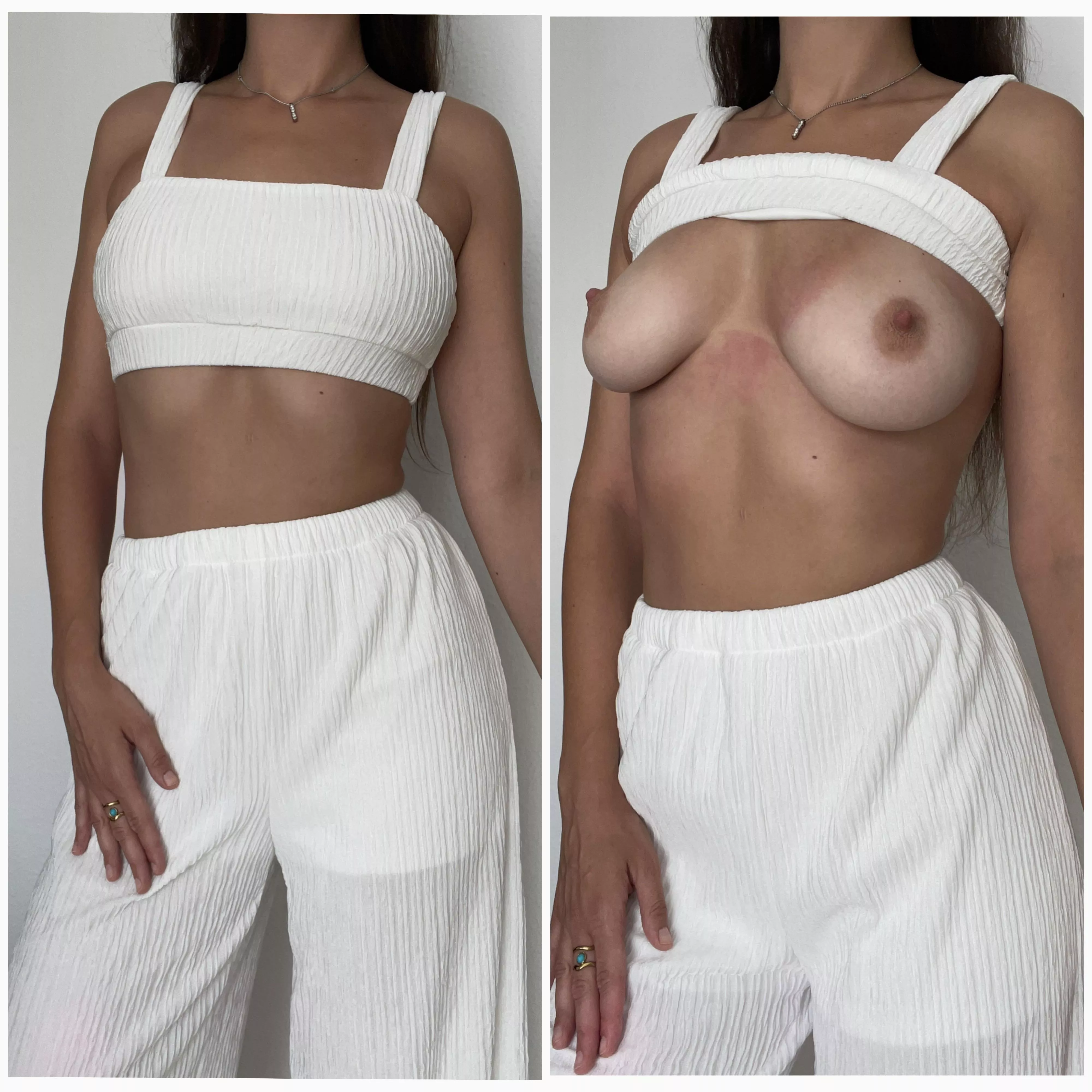 White is definitely my favourite color this summer (f)