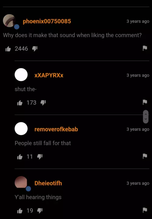 Why does it sound like that???