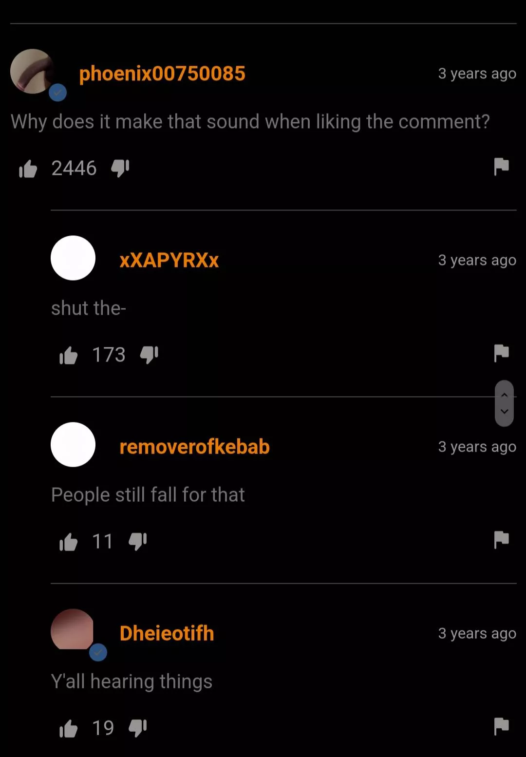 Why does it sound like that???