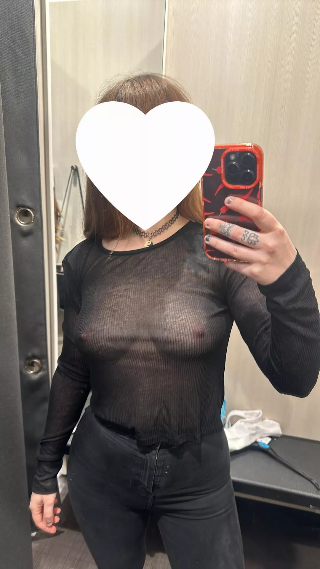 Wife's out shopping and asked me what I thought on this top 
