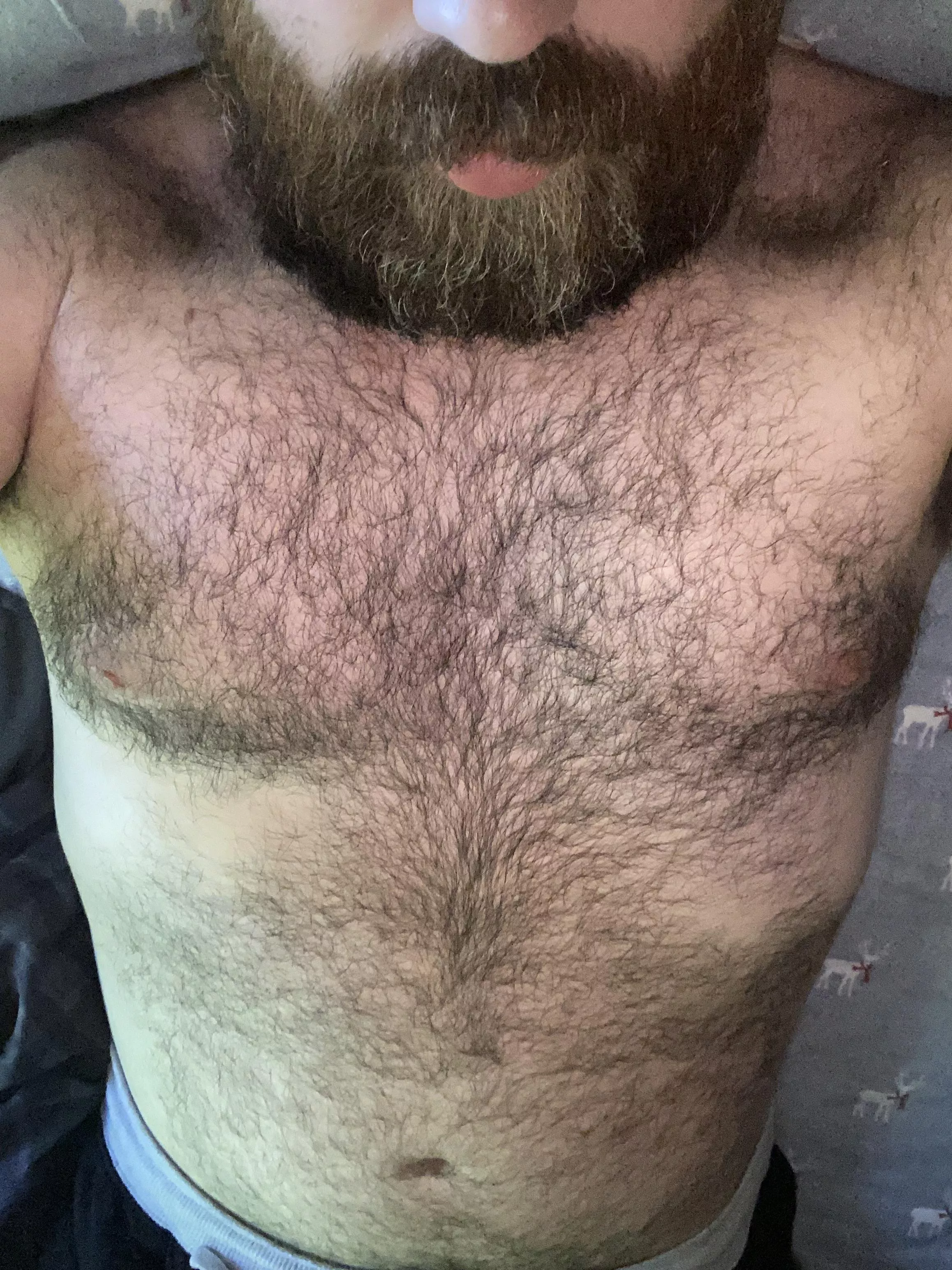 Would you cuddle with me as I whispered naughty nothings into your ear? 