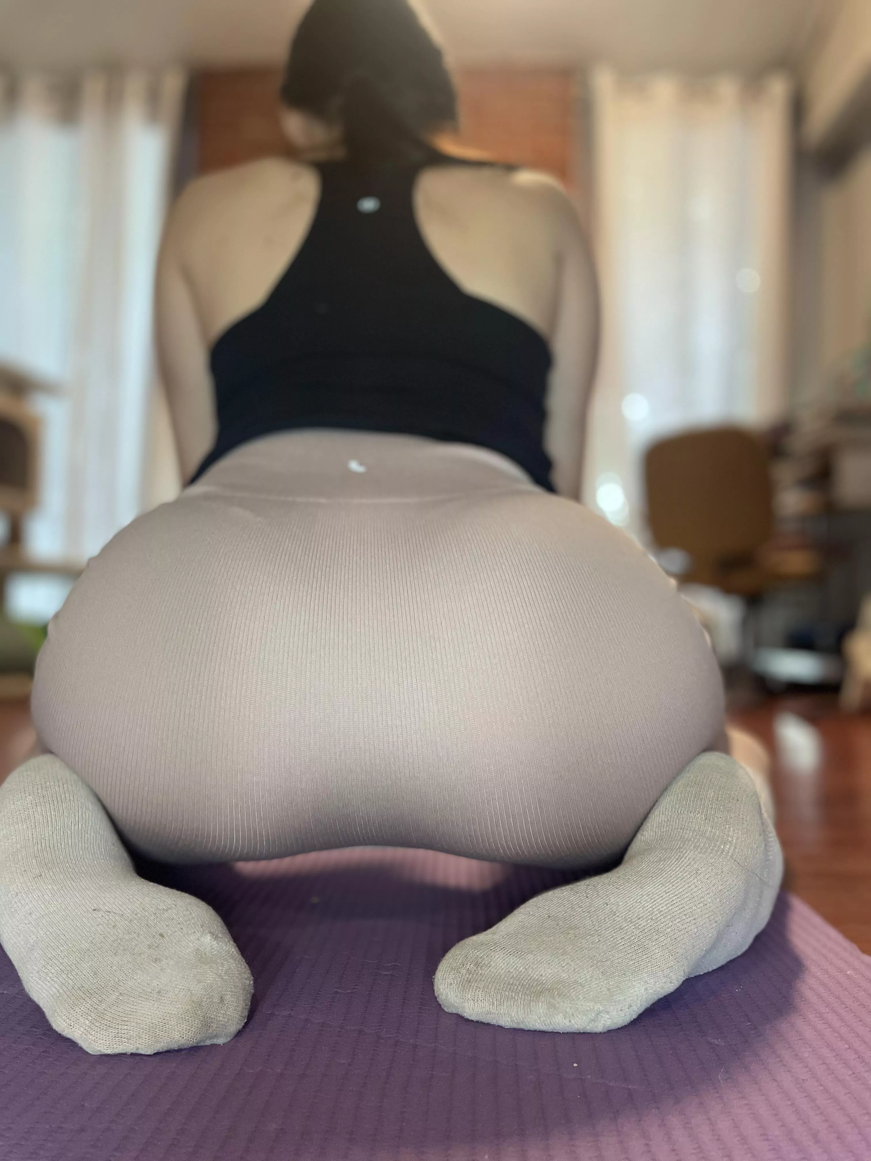 A little yoga to wind down 