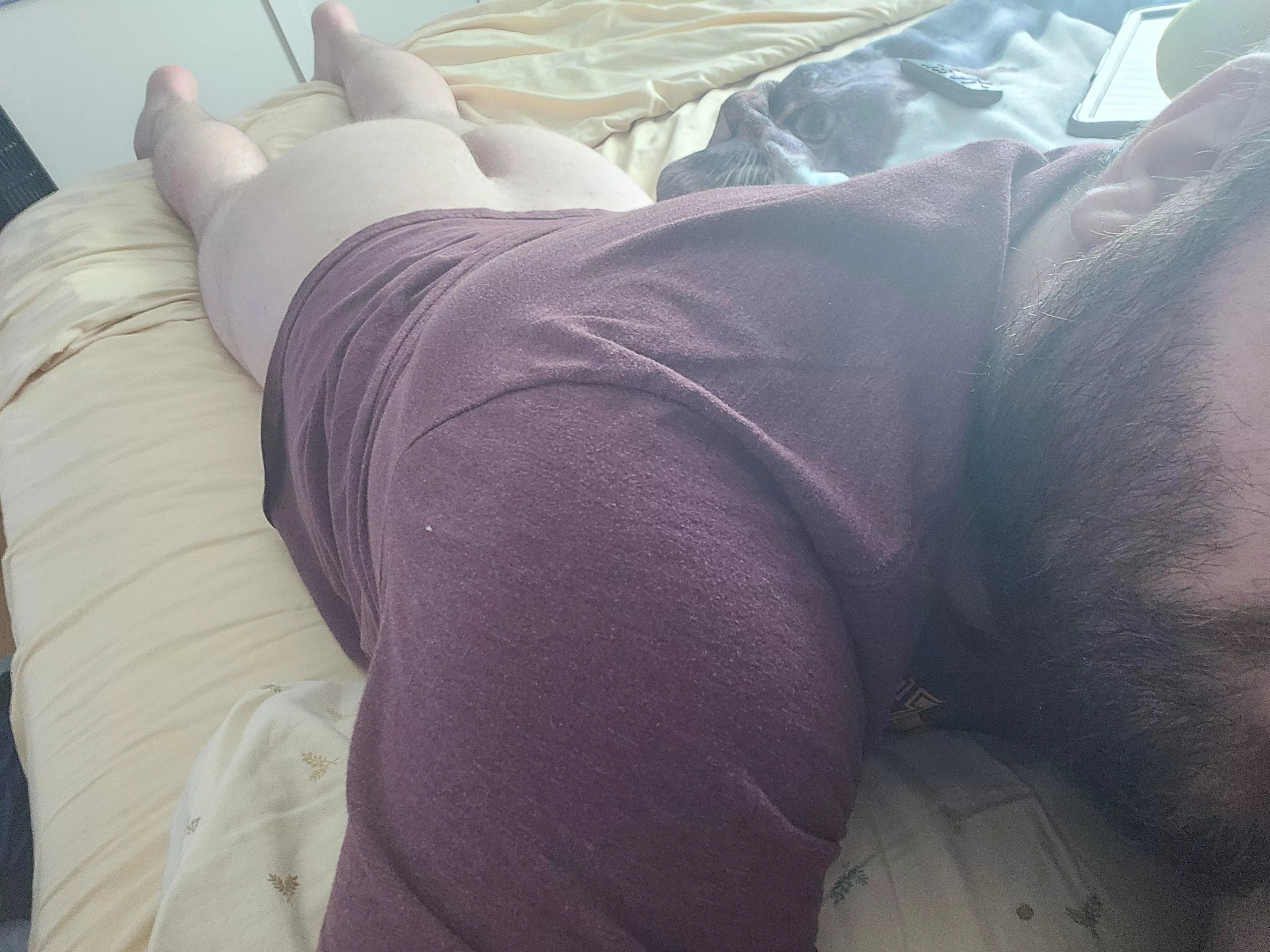 Could use a butt rub