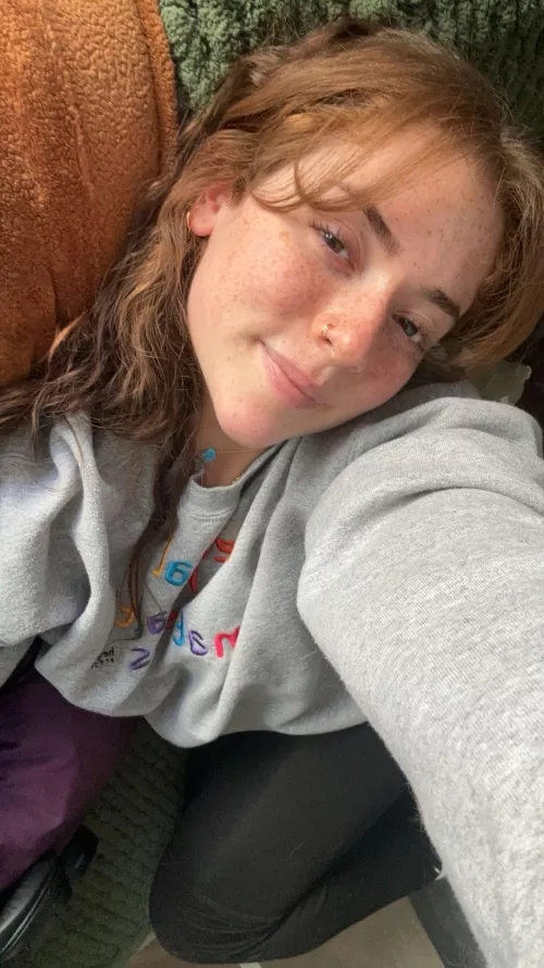 Doesn’t get better than a red head with freckles? [IRTR]