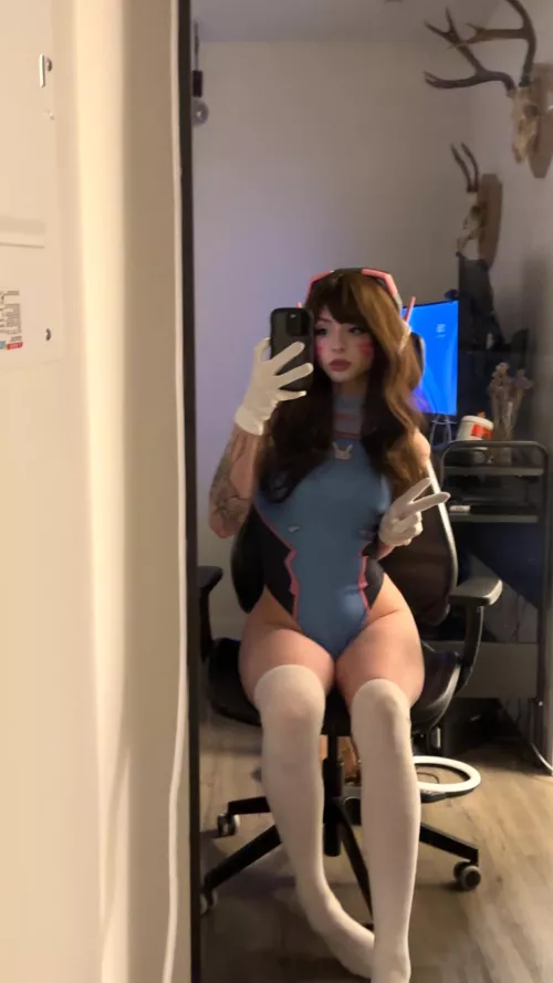 D.Va cosplay by DrowsysDungeon {Myself} 