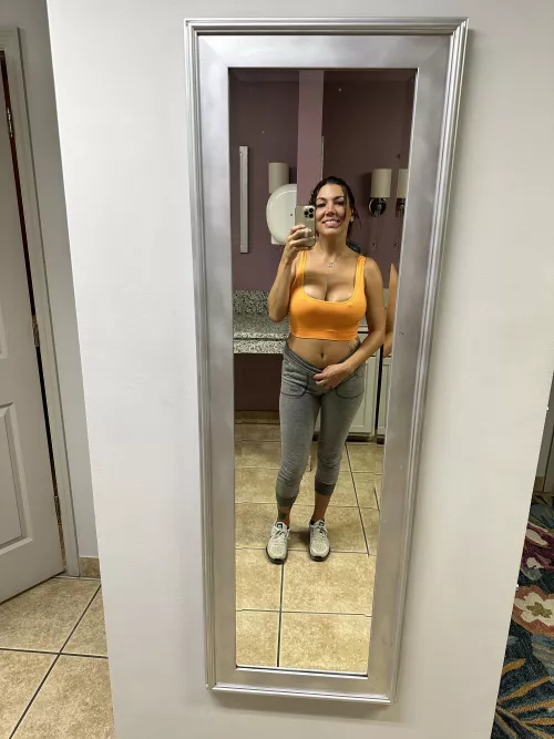 First post workout selfie