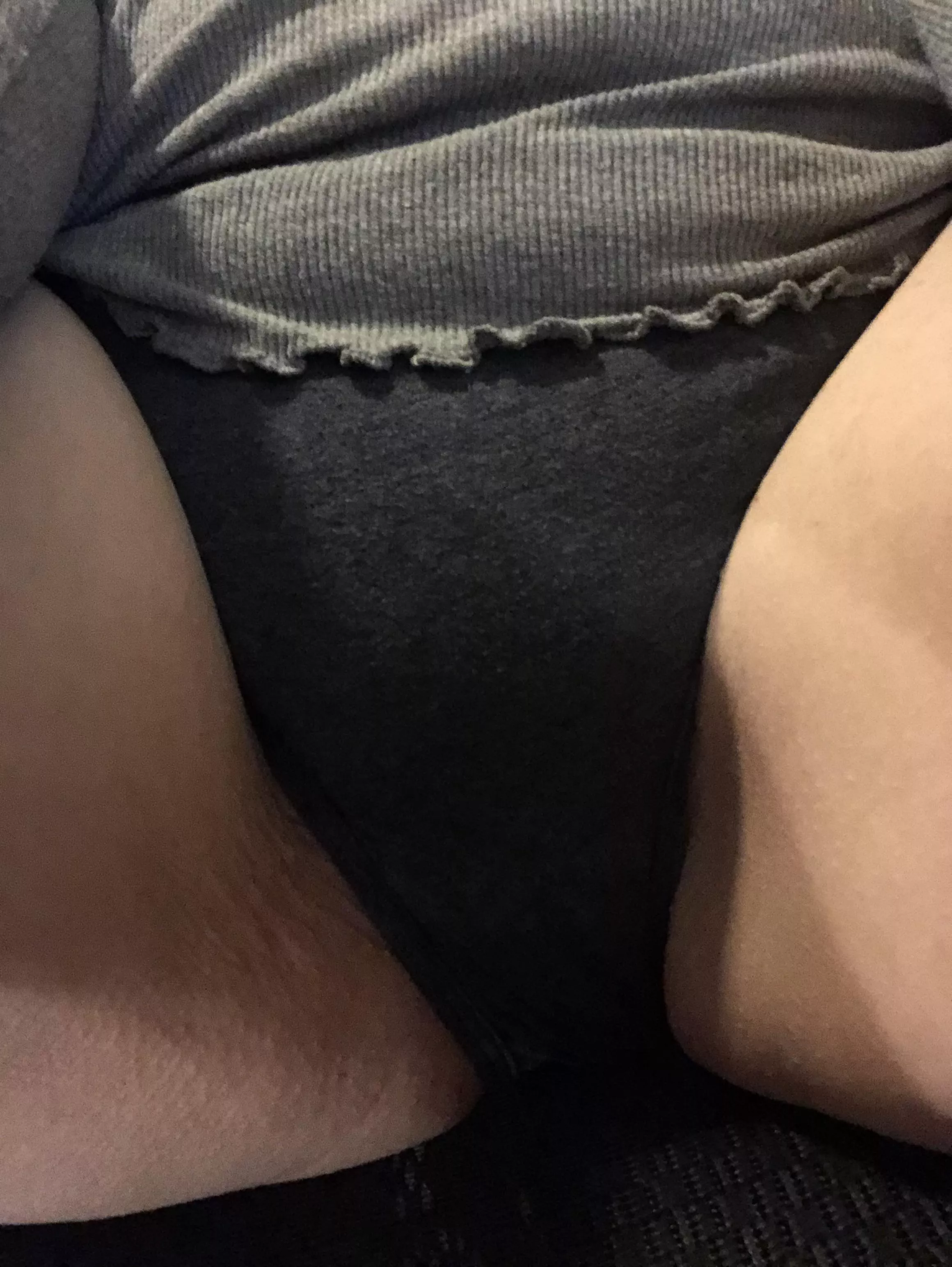 Grey day. Grey panties to match. 