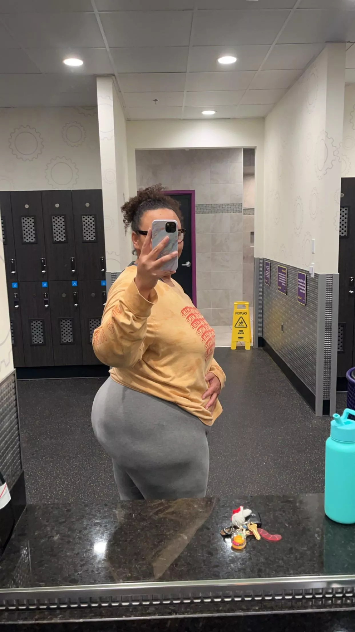 Gym selfies 