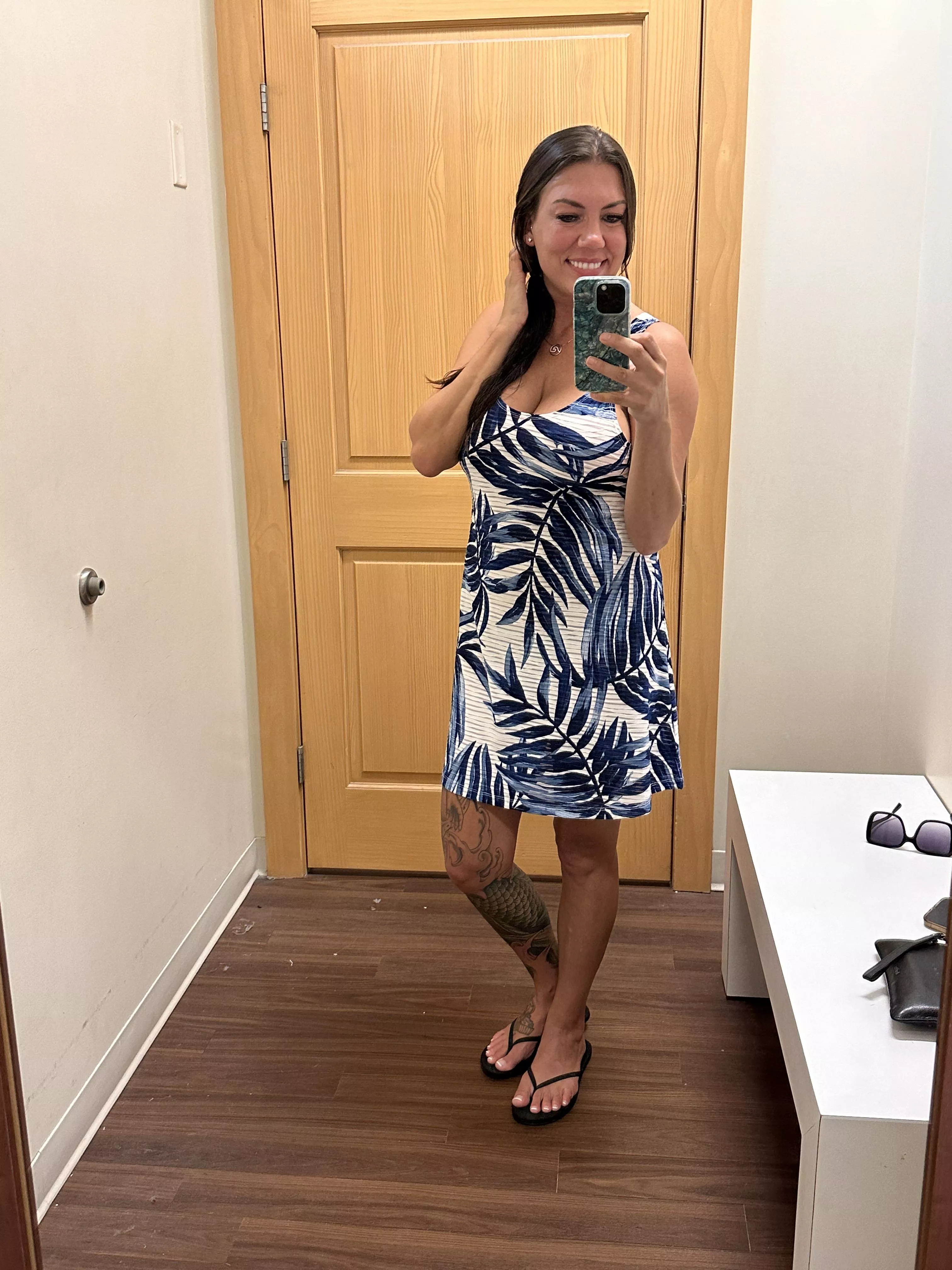 Just me trying a new sundress