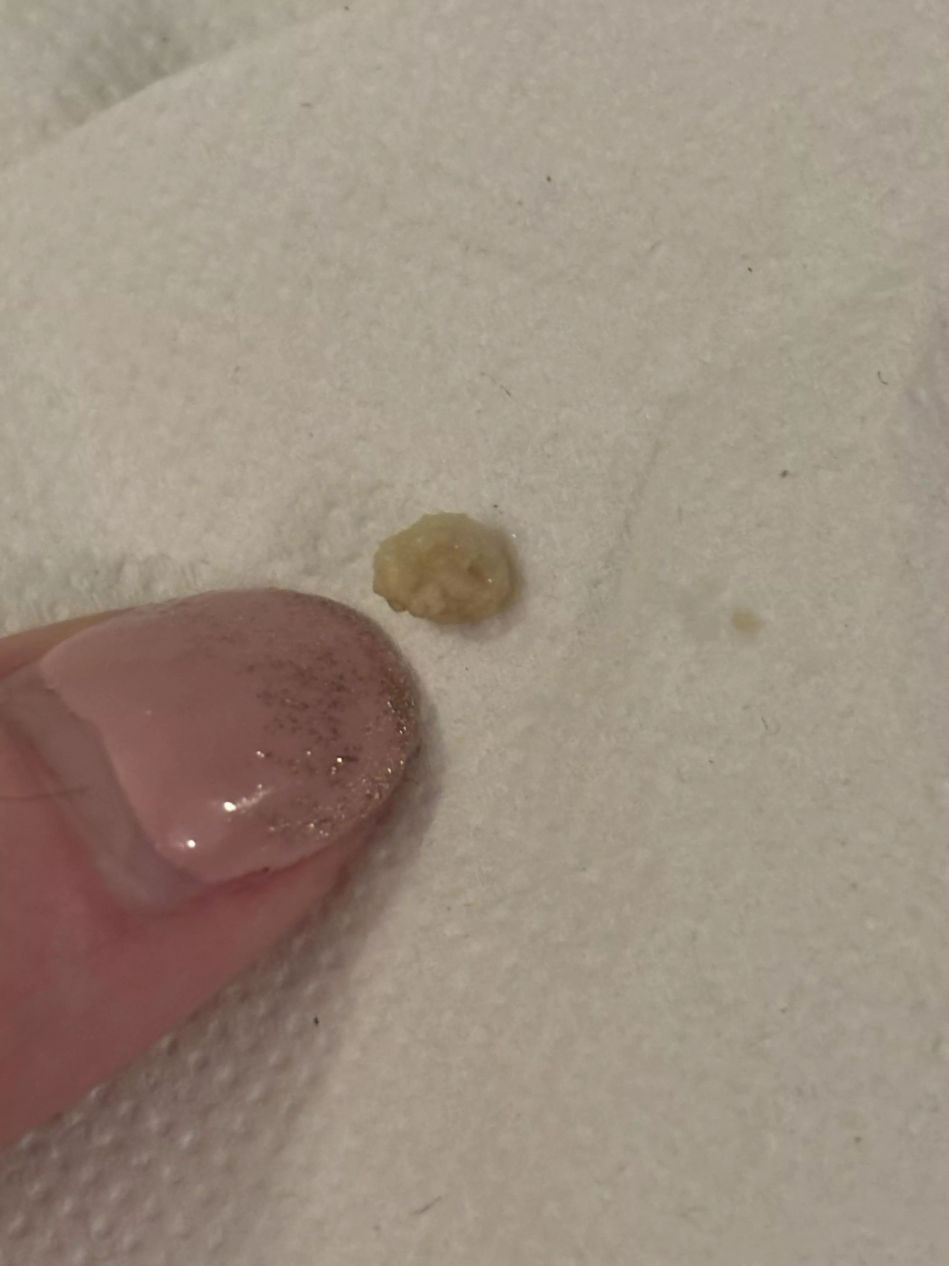 Lil nugget I chucked while sneezing. Haven't seen one of these in a long time!