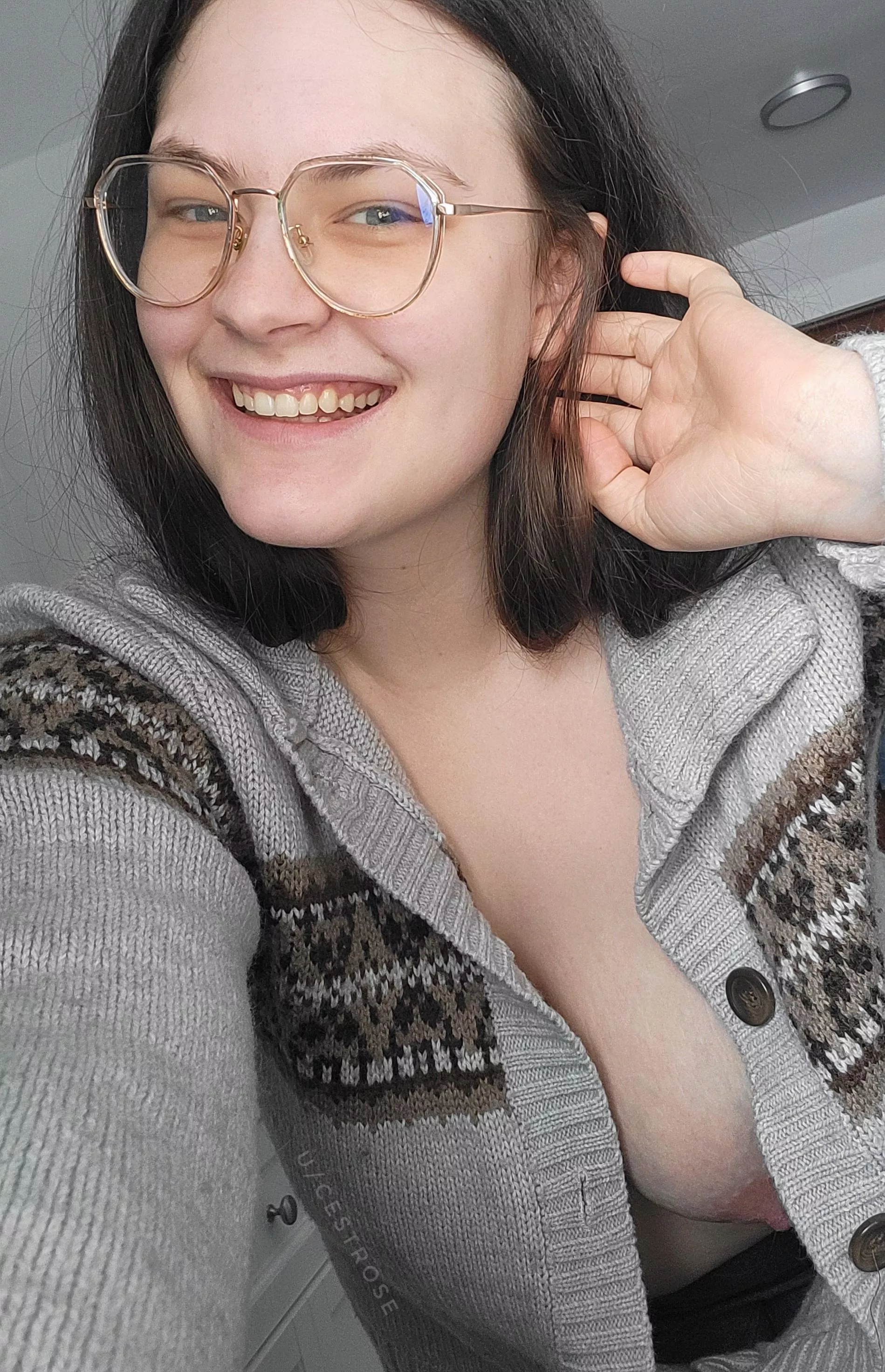 My buttons came undone....how embarrassing!